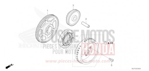 STARTING CLUTCH CL500AS de 2025